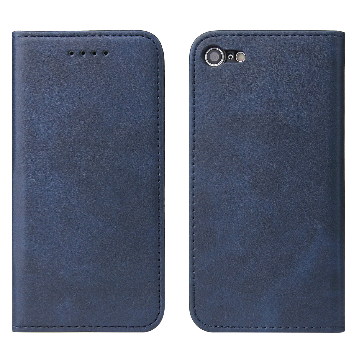 For iPhone SE (2020) / SE (2022) / 7 / 8 4.7 inch Calf Texture Wallet Magnetic Leather Stand Phone Case - Brown For iPhone SE (2020) / SE (2022) / 7 / 8 4.7 inch Calf Texture Wallet Magnetic Leather Stand Phone Case - Brown